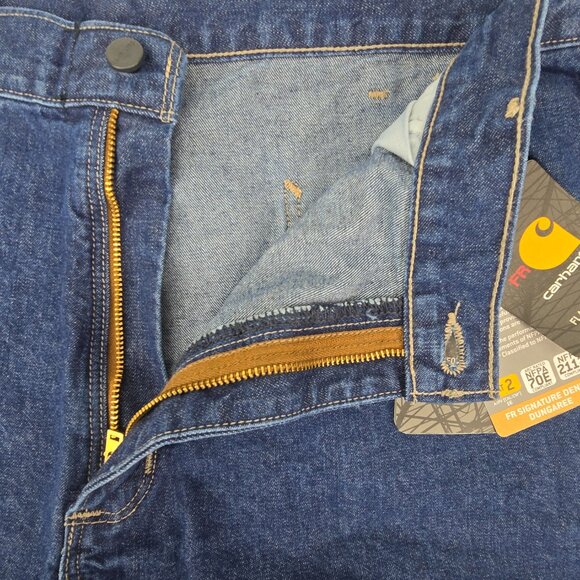 Carhartt FR Jeans Men's 38x30 Workwear Flame Resistant Work Pants FRB13-DNM NEW - Picture 6 of 10